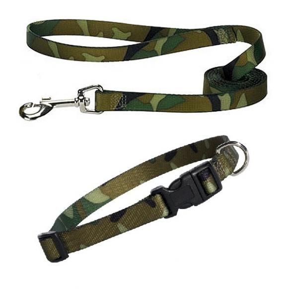 GREEN CAMO COLLECTION for DOGS Coordinating Items NWT  