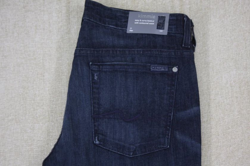   All Mankind Kimmie Curvy bootcut contoured waist 31 NEW Santa Monica