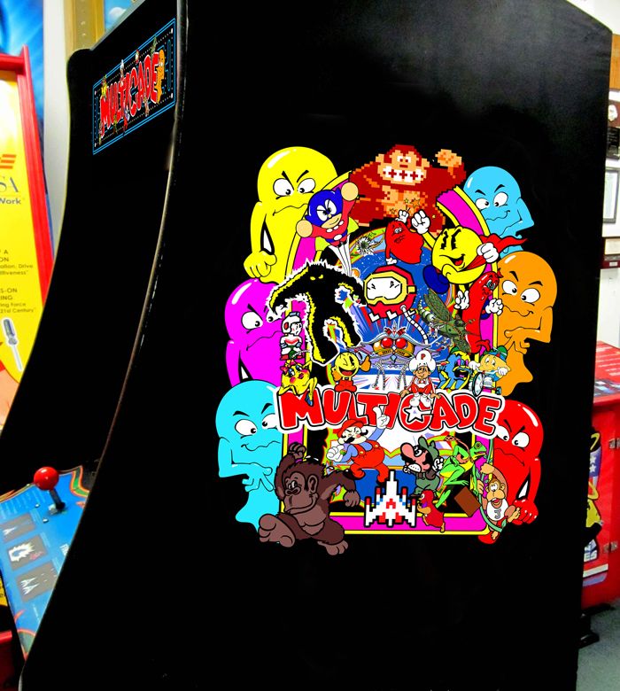 Arcade Multicade Multi Game Side Art sideart only MV3  