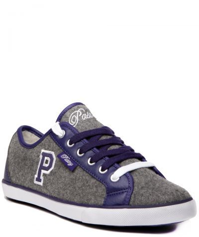   Carmella Lo Varsity Purple Grey Charcoal Tennis, Fashion   