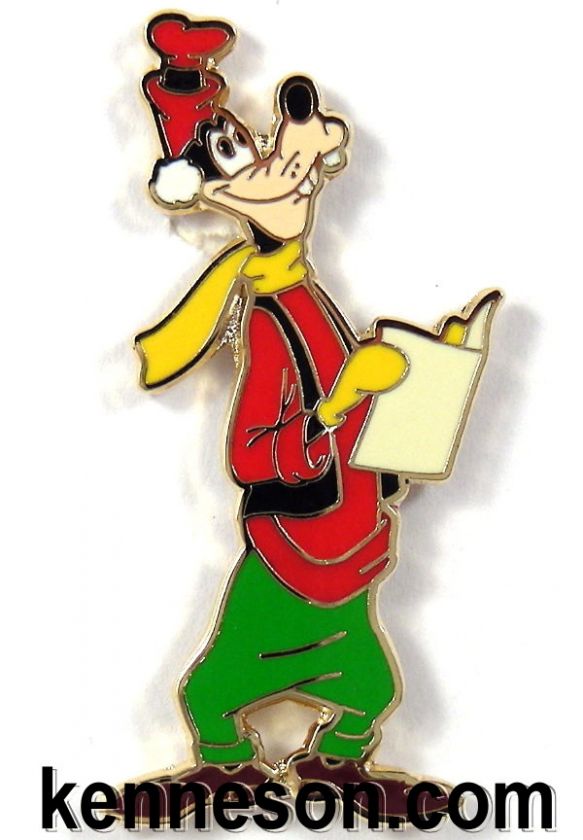 Disney Advent Pin Set 2006 #13 Goofy Singing Christmas  