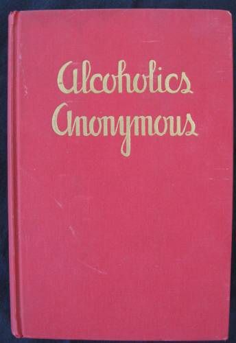 RARE AA Alcoholics Anonymous Big Red Book First 1st Edition Printing 