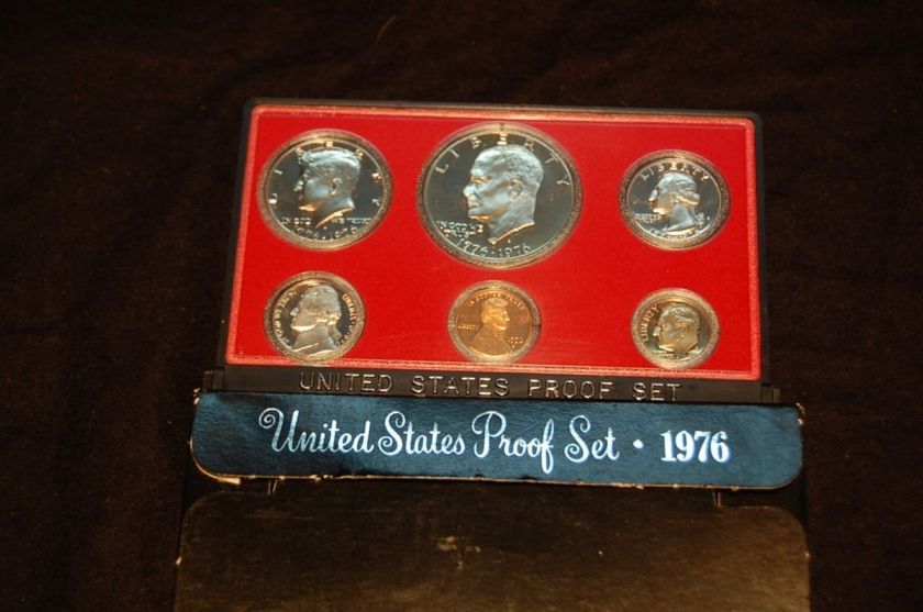   MINT Proof Set With Eisenhower IKE VAR#2 Dollar Kennedy Half  