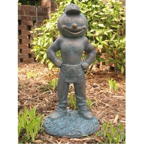 OHIO STATE BUCKEYES GARDEN STATUE MASCOT BRUTUS  