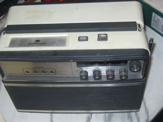 Vintage Cariole Radio 8 Track Player  