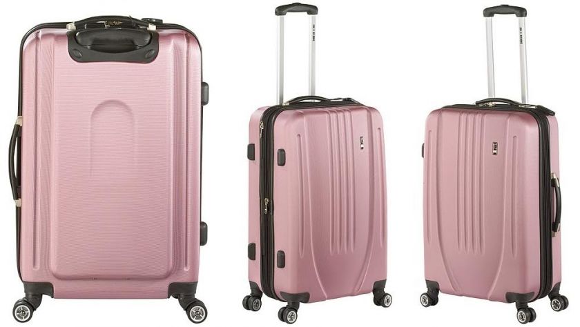 Heys TC SHIELD 4WD Spinner Luggage Set SILVER 806126005116  