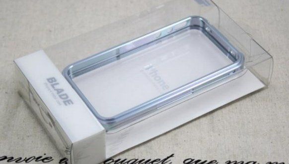 New Silver Blade Metal Aluminum Bumper Case Cover For iPhone 4 4G 4S 