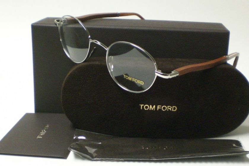 TOM FORD TF5156 TF 5156 SILVER 018 EYEGLASSES 47 AUTH. on PopScreen