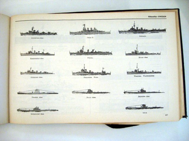 1947 FRED T. JANE JANES FIGHTING SHIPS 1944 45 PHOTOS  