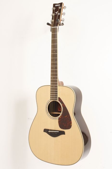 Yamaha FG730S Solid Top Acoustic Guitar Natural 886830339158  