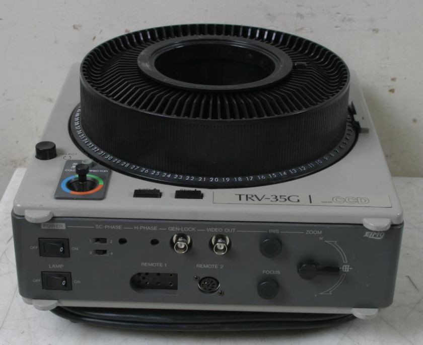 Elmo TRV 35G Color CCD Slide Projector  