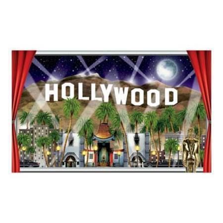 Hollywood Window Prop Scene Setter Party Decorations  