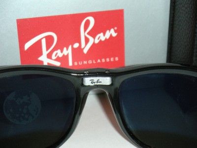 RAY BAN RB4105 Wayfarer Folding Blk 601/58 Polarized LG 805289161202 