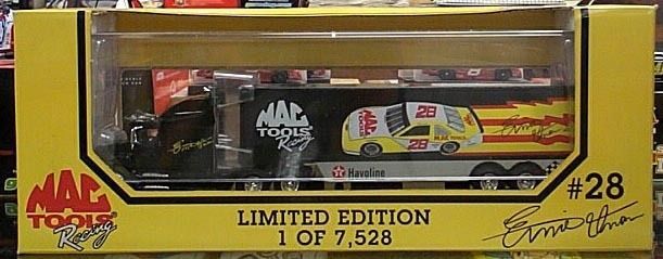 ERNIE IRVAN # 28 MAC TOOLS 1994 1/64 PREMIER HAULER  