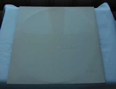 BEATLES White Album LP p1968 EX/VG+ 