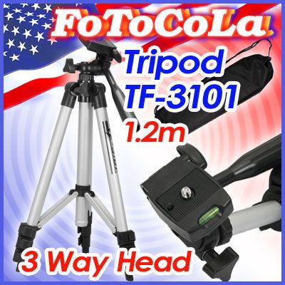   Professional portable light tripod f Canon Nikon Sony camera DC DV