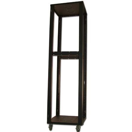 Royal Racks 42U A/V Equipment Skeleton Rack w/Casters  