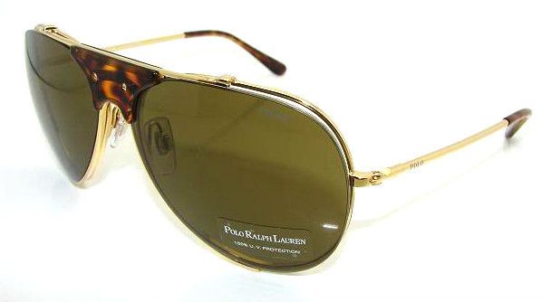 Authentic POLO by Ralph Lauren Aviator Sunglass 3035   900473 *NEW 