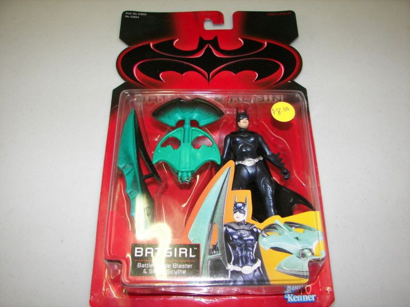 BATMAN AND ROBIN BATGIRL 1997 BATTLE BLADE BLASTER 076281638546  