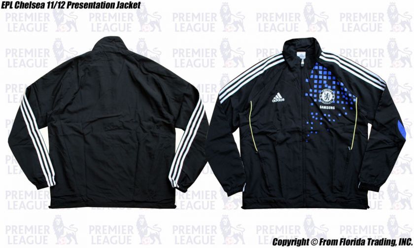 EPL Chelsea FC 11/12 Model Presentation Full Zip Jacket/Jumper(L 