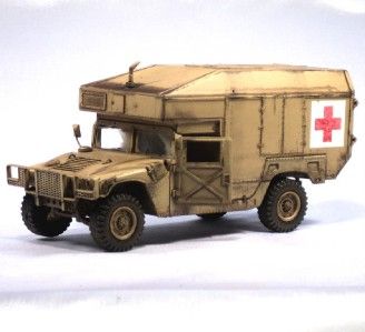 Built 1/35 Humvee M997 Maxi Ambulance Medic  