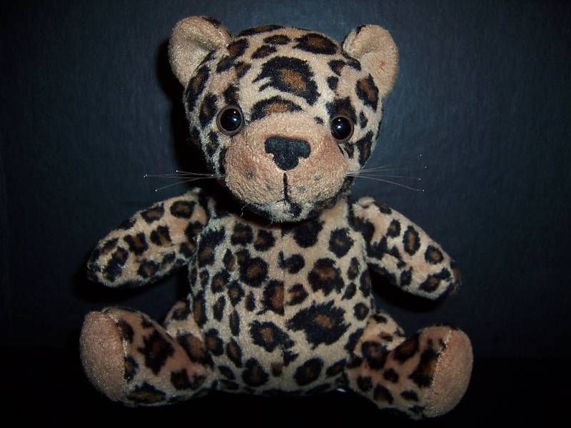 Jaguar Plush Stuffed Cat Small Toy G.A.C. GAC 2001  