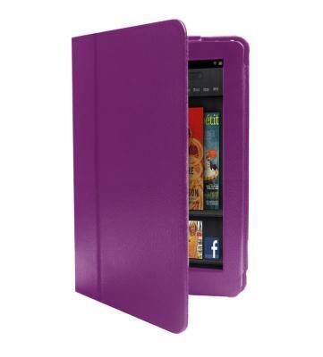   New PU Leather Folio Stand Case Cover for  Kindle Fire 7 Tablet