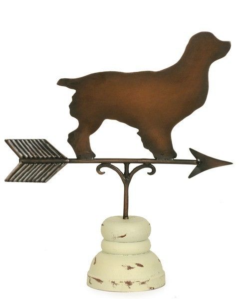 Large Tabletop Weathervane   DOG  