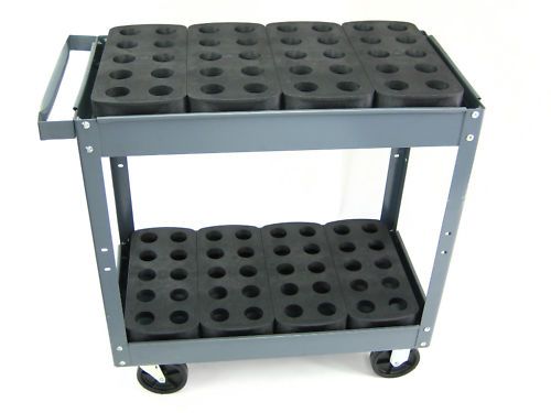 40 TAPER TOOLHOLDER CART 1 SET HOLDS 80, MAKE YOUR CART  