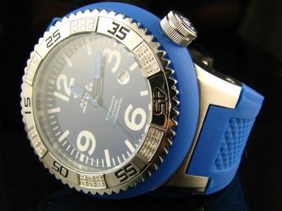 NEW AQUA MASTER JOE RODEO SWISS MOV DIAMOND WATCH .60 C  