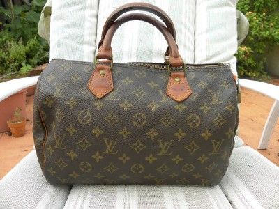 LOUIS VUITTON LV MONOGRAM SPEEDY DOCTORS VINTAGE BAG  