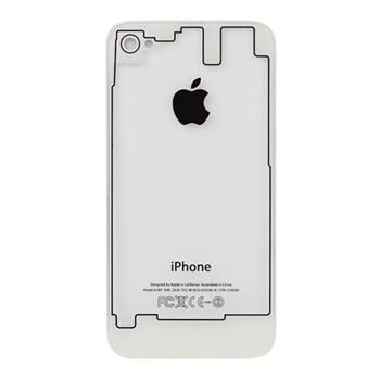 New Clear Glass Back Rear Cover Housing Repair for iPhone 4S 