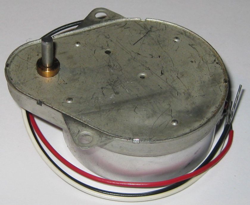 27 VAC Gear Motor   6 RPM Stepper Motor   0   10 Hz  