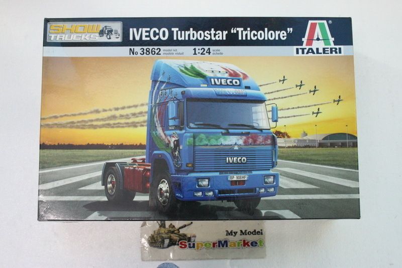 Italeri 1/24 3862 IVECO TURBOSTAR TRICOLORE  