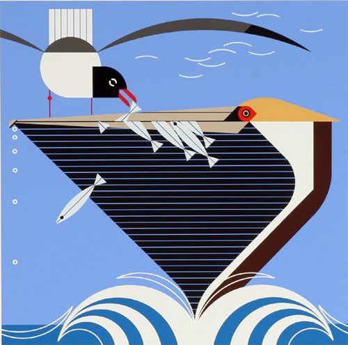 charley harper in a style he called minimal realism charley harper 