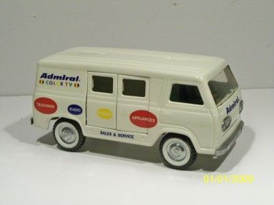   RAREST ADMIRAL TV ECONOLINE VAN VERY NICE **RARE ESTAE FIND**  