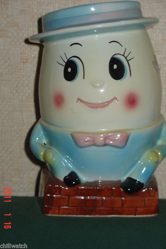 VINTAGE RUBENS ORIGINALS HUMPTY DUMPTY PLANTER  