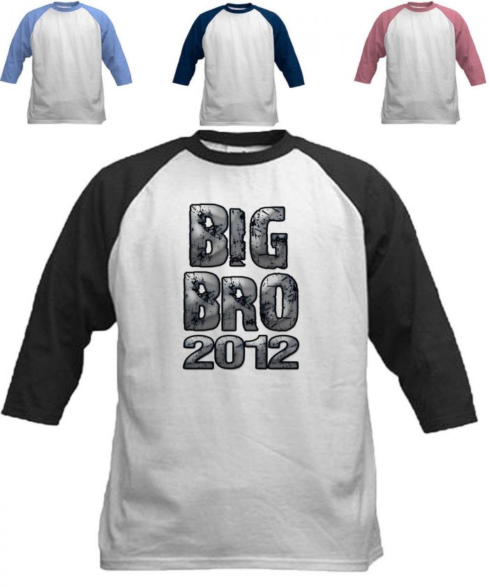 BIG BRO 2012 BROTHER TODDLER Youth Raglan T Shirt  