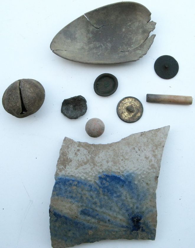 Group Colonial Items, Rensselaer County. N.Y.  