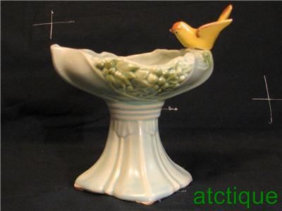 McCoy Pottery Birdbath Vase, planter, Bird Bath  