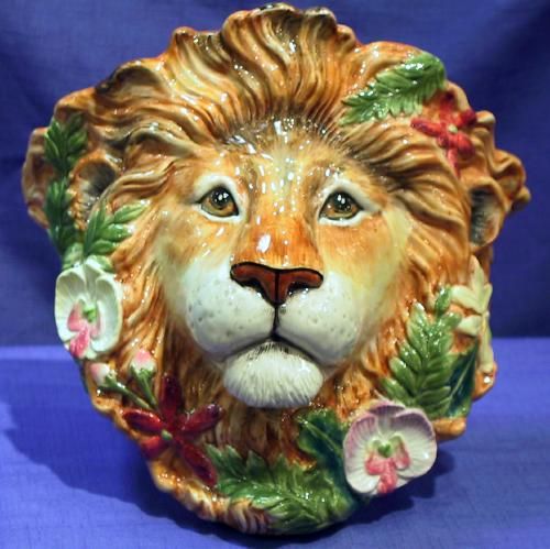 FITZ & and FLOYD Serengeti LION WALL SHELF  