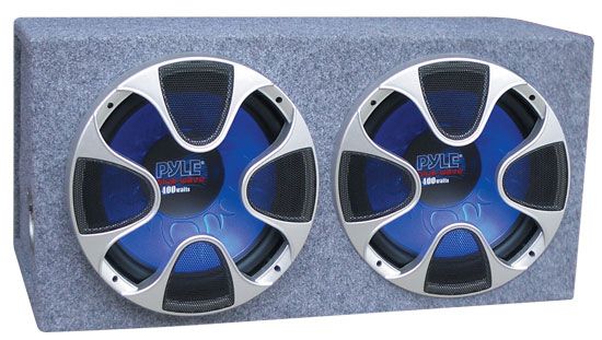 DUAL 12 1000 WATT BASS BOX SPEAKER SYSTEM   PLBS122  