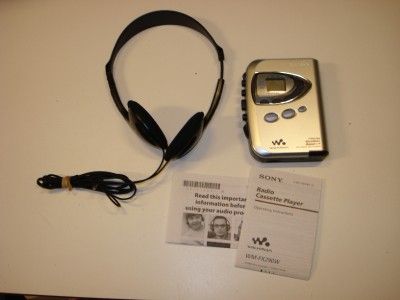 Sony WM FX290W Radio Cassette Player w/ Weather Band  