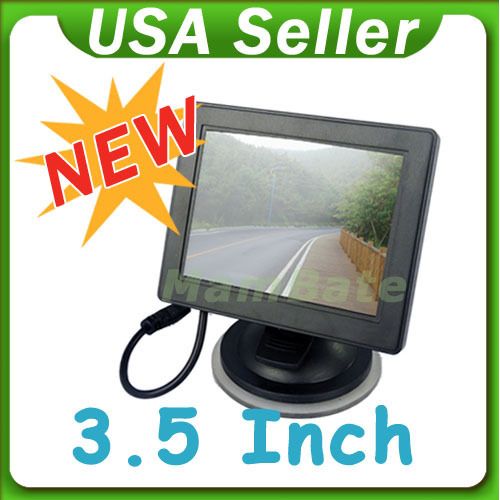 TFT LCD Car Rear View reverse Color Camera Monitor  