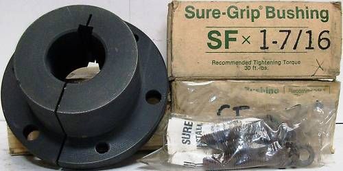 TB Woods SF 1 7/16 Type SF QD Finished Bore Bushings NR  