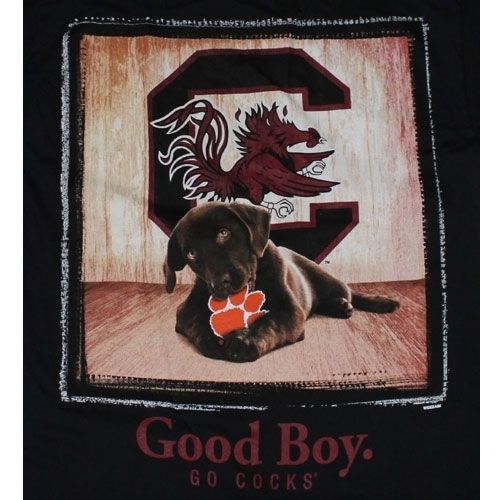 South Carolina Gamecock T Shirts   Mans Best Friend   Good Boy  