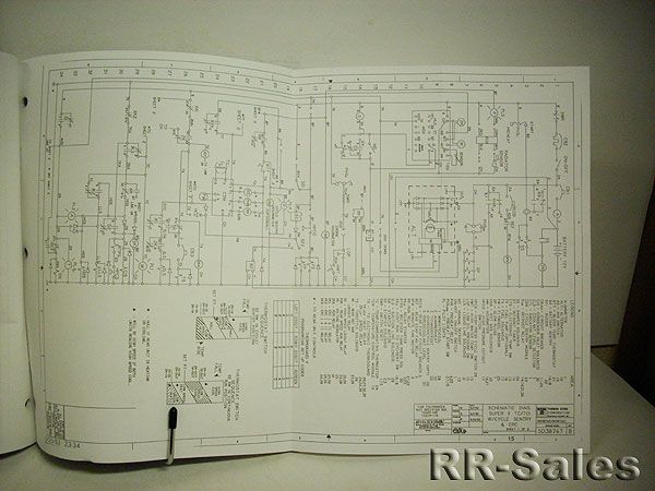 Thermo King ERC TC Unit Wiring Schematic Diagram Manual  