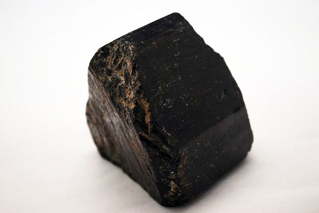 1x Natural Black Tourmaline Crystal Stone Schorl 1.55lb  