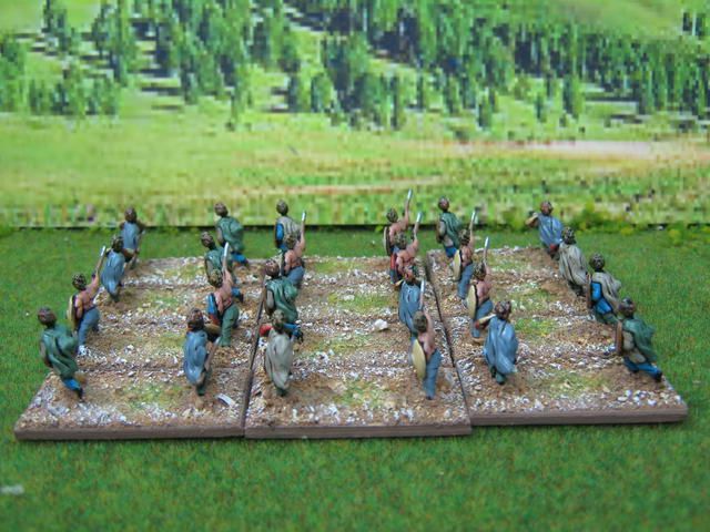 15mm Ancient DBMM DPS painted Early German Army GER100  