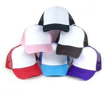 Colors Half Mesh Nylon Baseball Hat/Cap Trucker Hat/Caps Casual Hat 